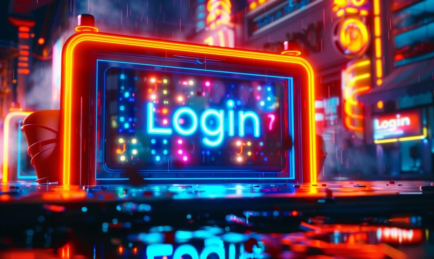 Ilustrasi pengamanan akun dengan berbagai fitur proteksi di platform hiburan sports dan casino